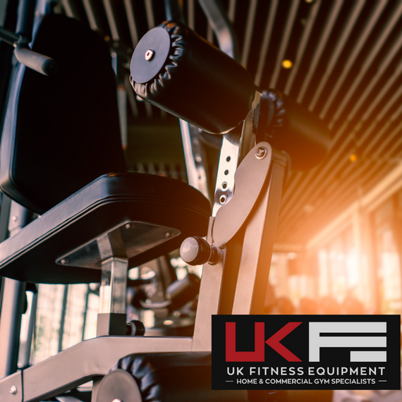Photo of a piece of gym equipment with the UKFE logo